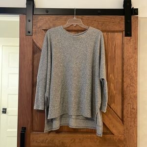 Oversized grey sweater